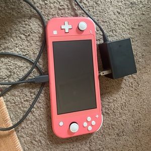Pink Nintendo switch Lite